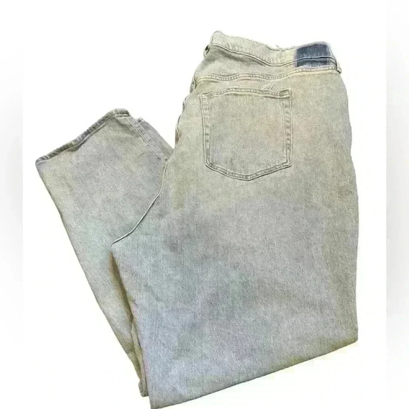 Abercrombie & Fitch Womens The '90s Straight  Low Rise Jeans Light Wash Size 24 - Picture 1 of 4